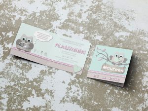 uiltje geboortekaartje