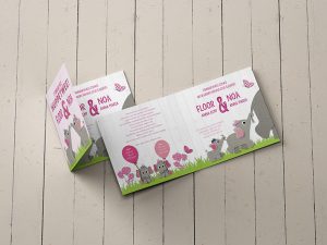 geboortekaartje Tweeling