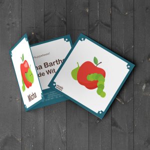 wurm geboortekaartje